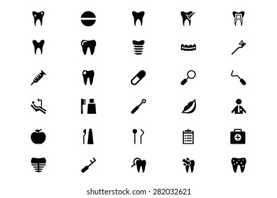 Dental Vector Icons 1