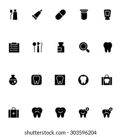 Dental Vector Icons 1