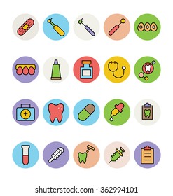 Dental Vector Icons 1