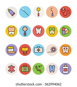 Dental Vector Icons 3