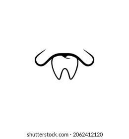 Dental vector logo design idea