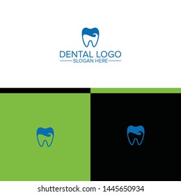 Dental Vector  Logo Design.Creative Dentist Logo. Dental Clinic Creative Company Vector Logo.Vector Logo Template For icon Medical Industrial