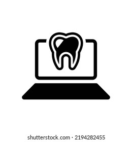 Dental Website Icon (vector Graphics)