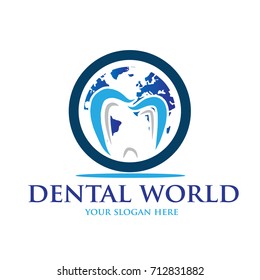 DENTAL WORLD LOGO