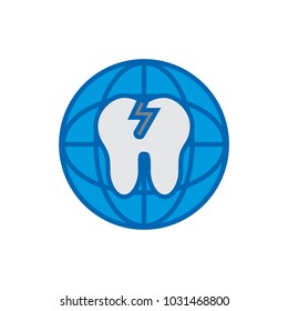 Dental World Logo Icon Design