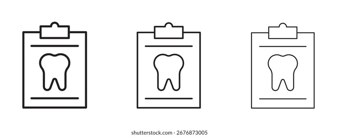 Icono de rayos X dentales. Ilustración de elemento simple. Puede ser utilizado para el Web y el móvil.