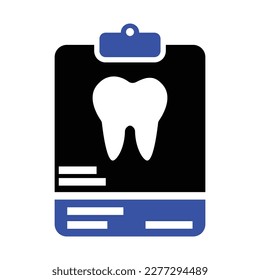 Dental X Ray Icon ,Vector Graphics