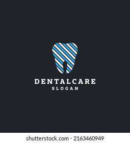 DentalCare Logo Design With Icon Design