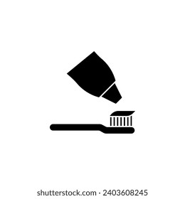 Dentifrice Concept Line Icon. Einfache Elementgrafik. Dentifrice Konzept Umriss Symbol Design.