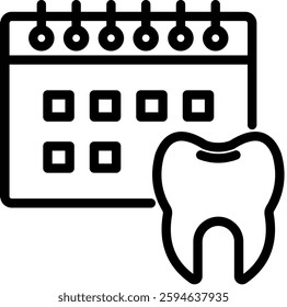 Dentist Appoinment Icon Element For Design