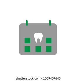 Dentist appointment icon. Element of Dental Care icon for mobile concept and web apps. Detailed Dentist appointment icon can be used for web and mobile