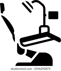 Dentist Chair Icon Element For Design