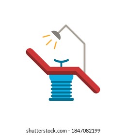 Icono de Silla Dentista. Elemento sencillo de la colección odontológica. Icono de la Cátedra Dentista Creativa para diseño web, plantillas, infografías y más