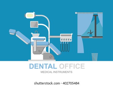Dentist chair isolated