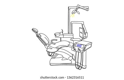 1000 Dentist Chair Drawing Stock Images Photos Vectors