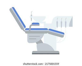 Dentist chair Medical Equipment. Vector illustration