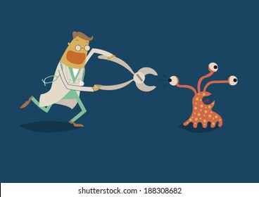 Dentist chase bacteria