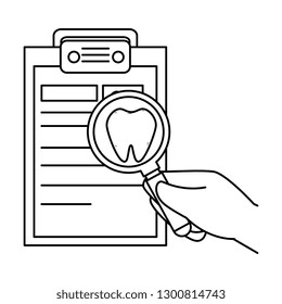 dentist checklist order icon