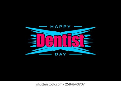 Dentist Day holiday concept vector