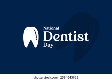 Dentist Day holiday concept vector