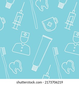 dentist dental care doctor pattern