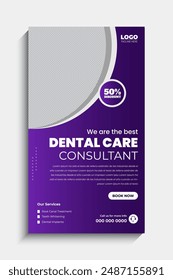 Dentist and Dental Care Social Media Story Template Design