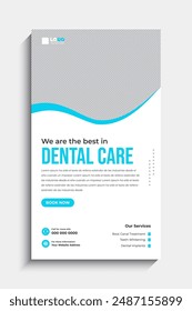 Dentist and Dental Care Social Media Story Template Design