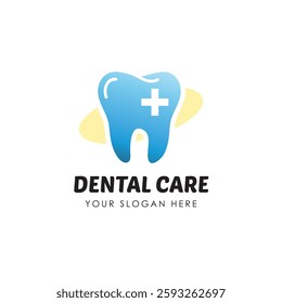 Dentist Dental clinic logo care hospital doctor medical logo teeth icon colorful solid line art 