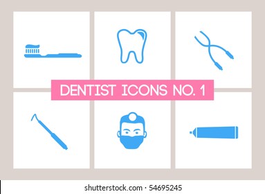 Dentist & Dental Icons #1