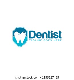 dentist dental logo icon vector template