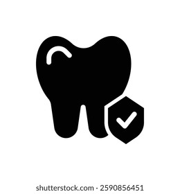 Dentist Glyph Icon. Dentist Icon