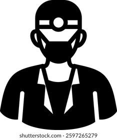 Dentist Icon Element For Design