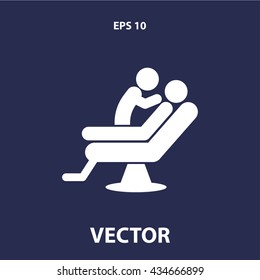 dentist icon. dentist sign