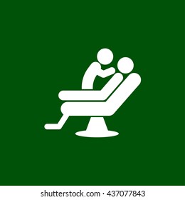 dentist icon. dentist sign