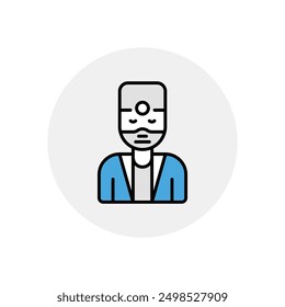Dentist icon vector stock illustration