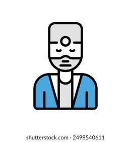 Icono de dentista Vector ilustración de stock