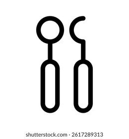 Dentist Icon Vector Symbol Design Illustration