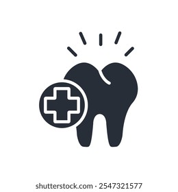 Dentist icon. vector.Editable stroke.linear style sign for use web design,logo.Symbol illustration.