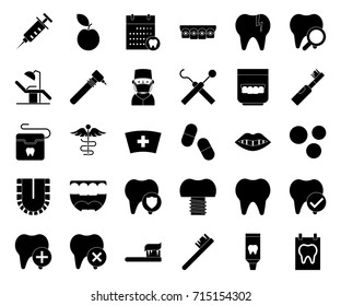 Dentist icons