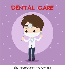 Dentist Illustration Design