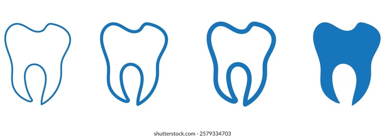 Dentist line icons, Dentistry Vector Icon Set, Tooth vector icon, Tooth icon vector on white background, Vector Tooth Icon Symbol Set, Tooth icons . 1176