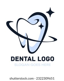 Dentist logo design. Creative dentist logo. Dental clinic Creative company vector logo.