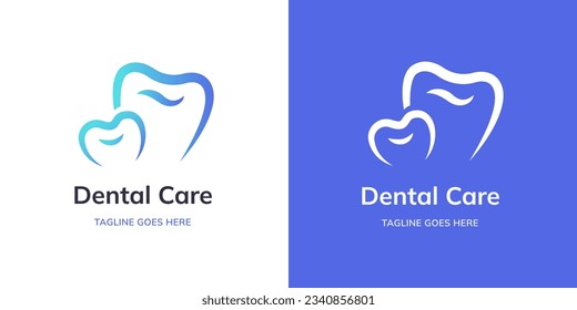 Dentist logo design. Creative dentist logo. Dental clinic Creative company vector logo.