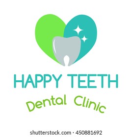 Dentist logo implants vector medical symbol badge