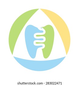 Dentist Logo Template Dental Clinic Icon Stock Vector (Royalty Free ...