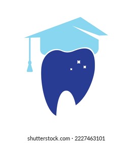 Dentist logo Template, vector illustration design. Dental institute Logo abstract Tooth design.