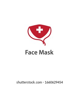 Icono de máscara dental ilustración vectorial