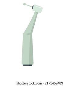 Dentist medical tool icon. Flat illustration of dentist medical tool vector icon isolated on white background