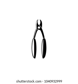 dentist pliers icon. Elements of dental icon. Premium quality graphic design. Signs and symbol collection icon for websites, web design, mobile app, info graphics on white background