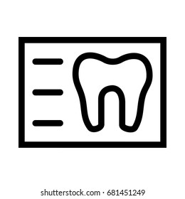 dentist report icon